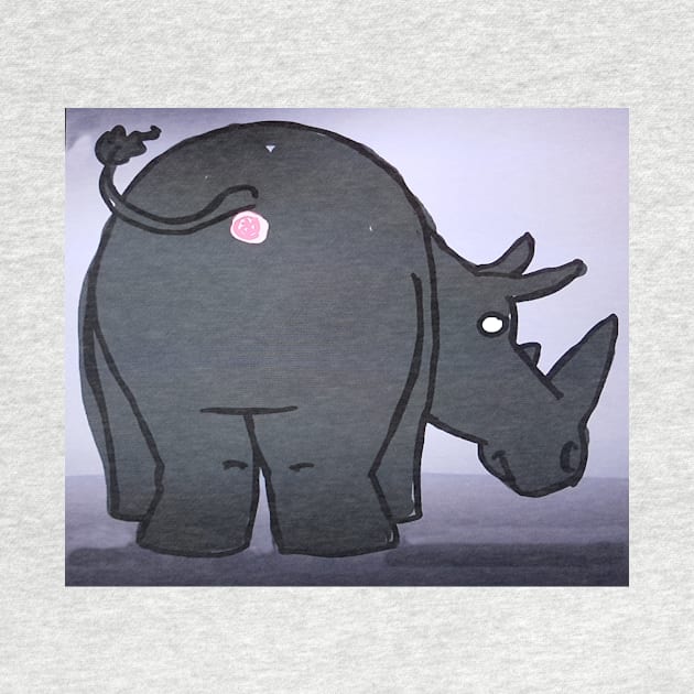 elephant butt by Kaczmania